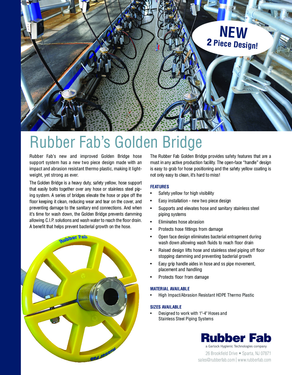 Golden Bridge Hose Support