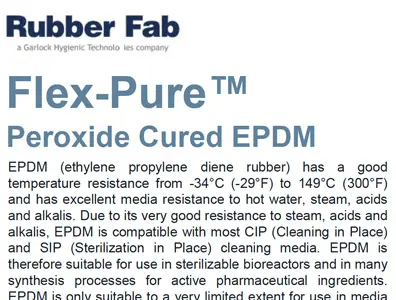 Flex-Pure™ EPDM Gaskets