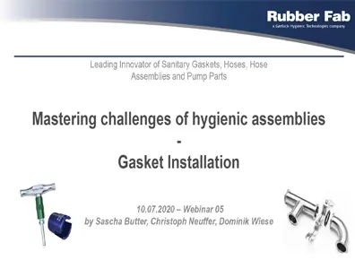 Mastering Challenges of Hygienic Assemblies