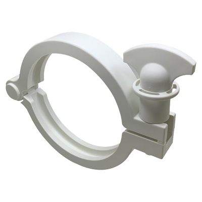 Non Metallic Sanitary Hinge Clamp