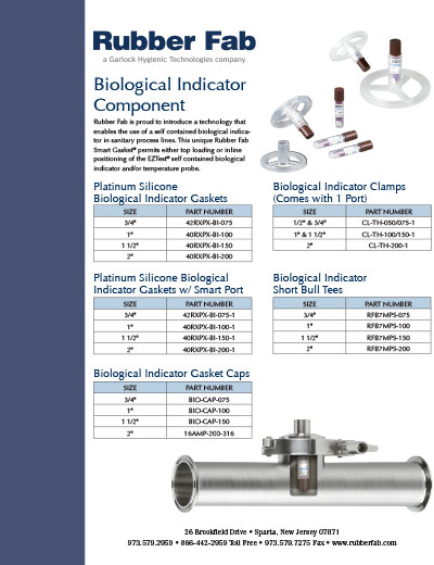 Biological Indicator Gaskets